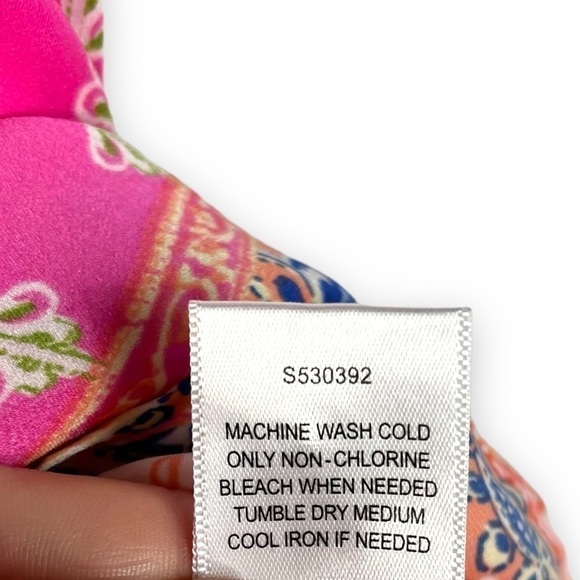 4 for $20 SALE! Brixton Ivy Stitch Fix Bixby Clover Popover Top, Bright Pink, XS - Picture 6 of 10